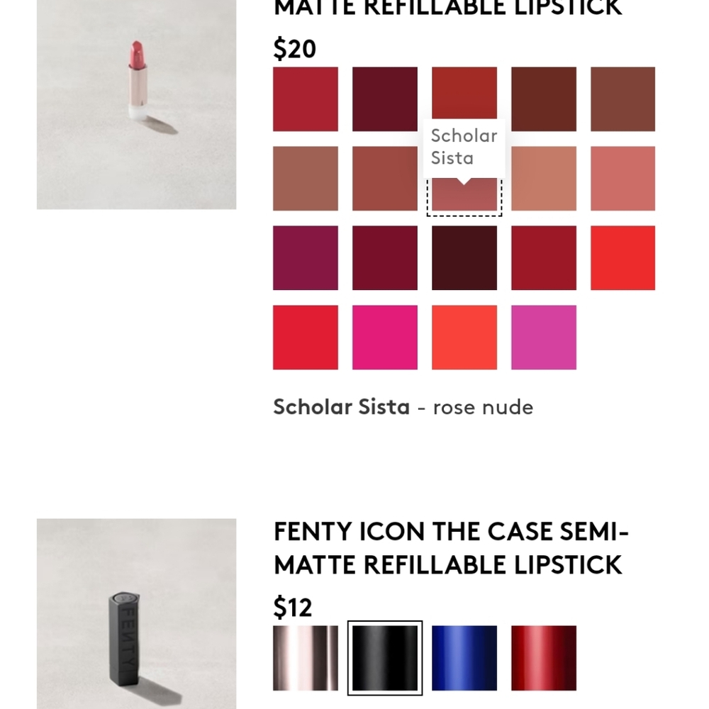 FENTY ICON REFILLABLE LIPSTICK - Picture 2 of 4